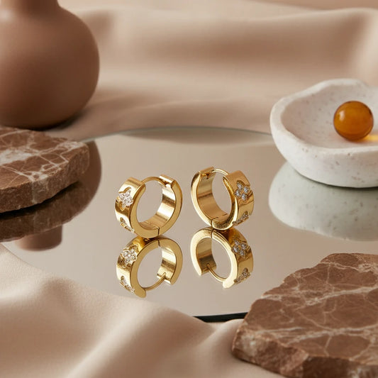 Divina - Hoop Earrings