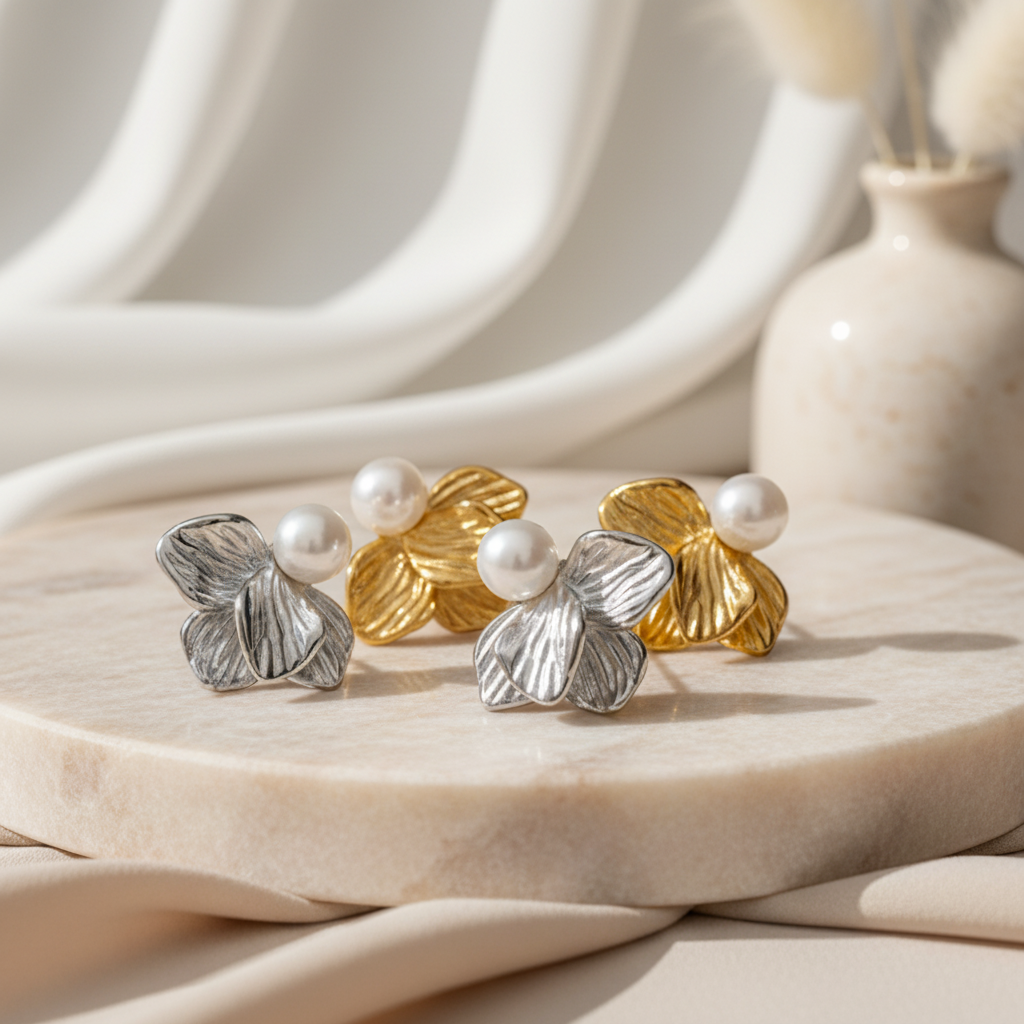 Florentine Pearl – Earrings