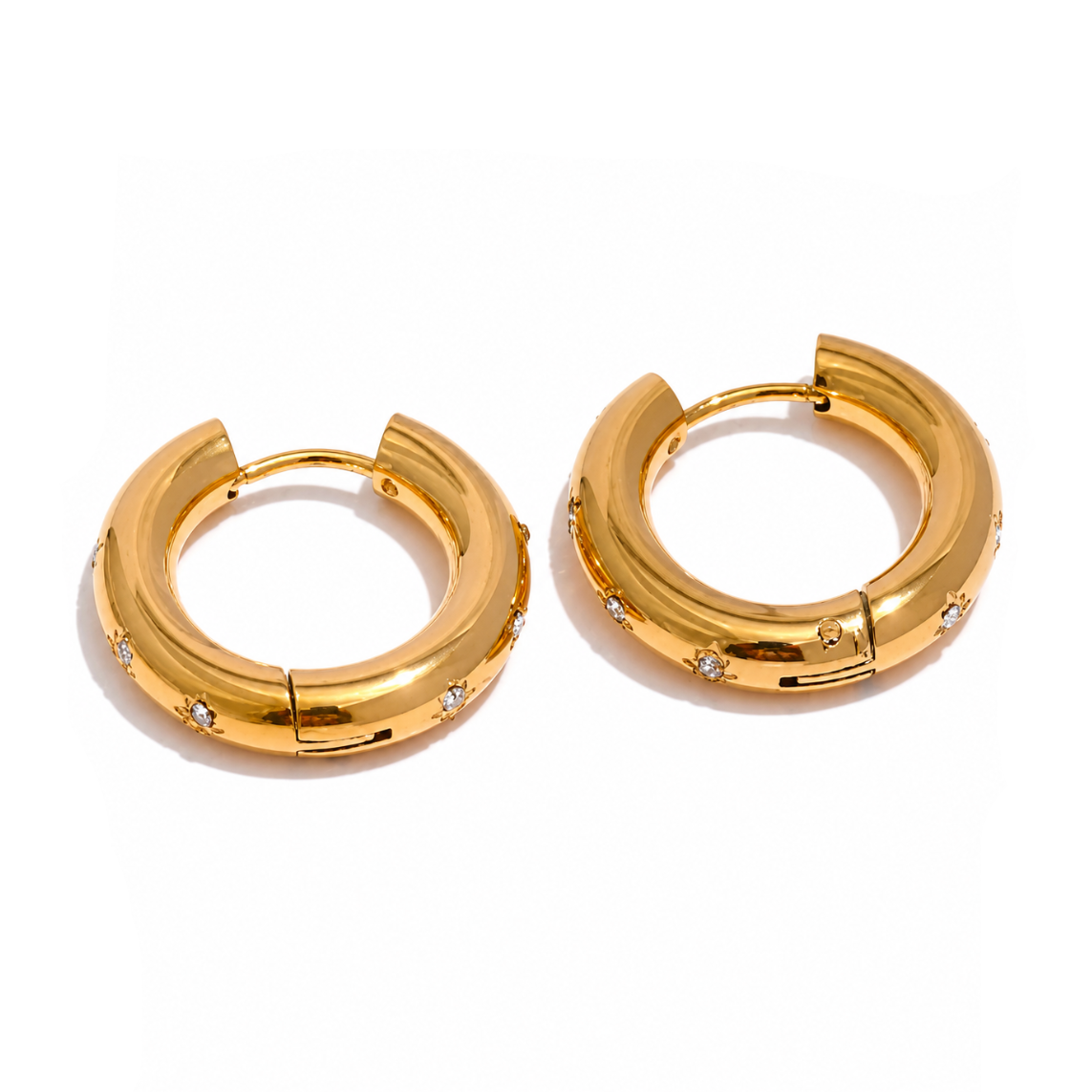 Halo Stars - Earrings