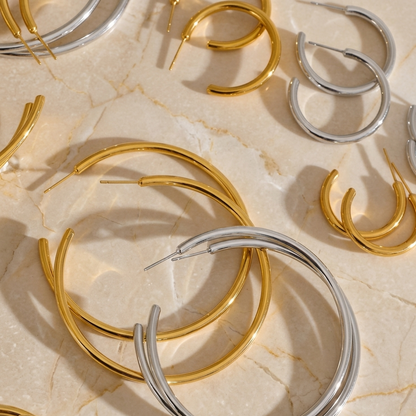 Classy Halo - Earrings