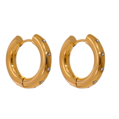 Halo Stars - Earrings