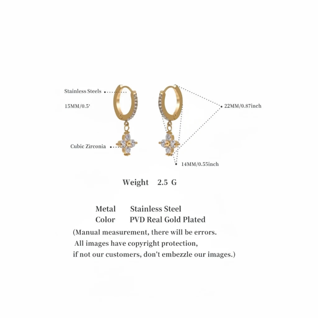 Elora - Hoop Earrings