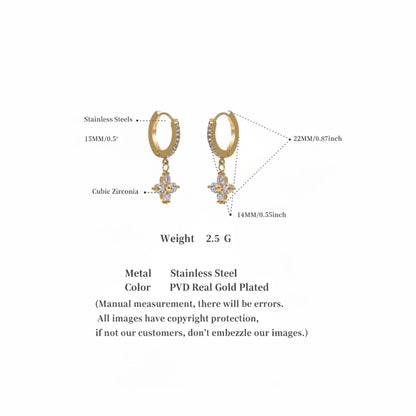Elora - Hoop Earrings