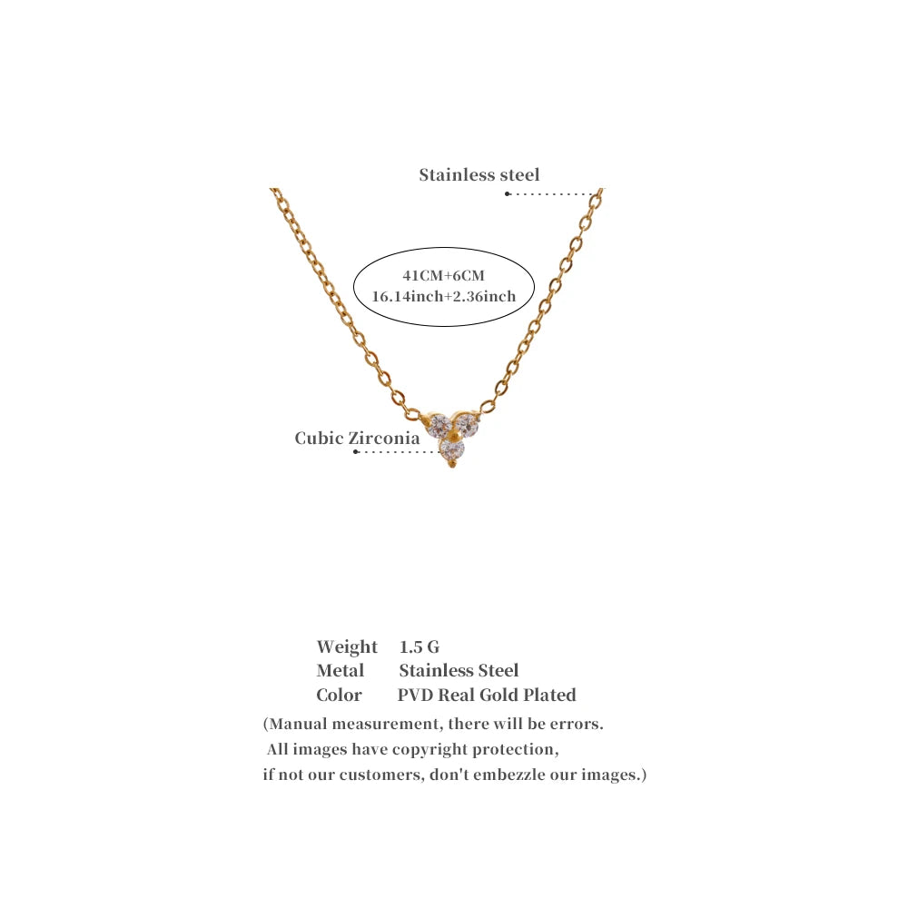 Tiny Trinity - Necklace