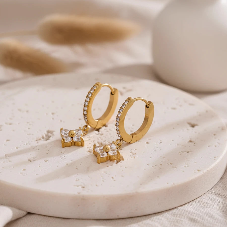 Elora - Hoop Earrings