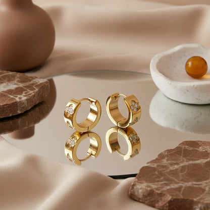 Divina - Hoop Earrings