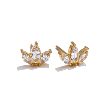 Tiny Nymphaea – Earrings
