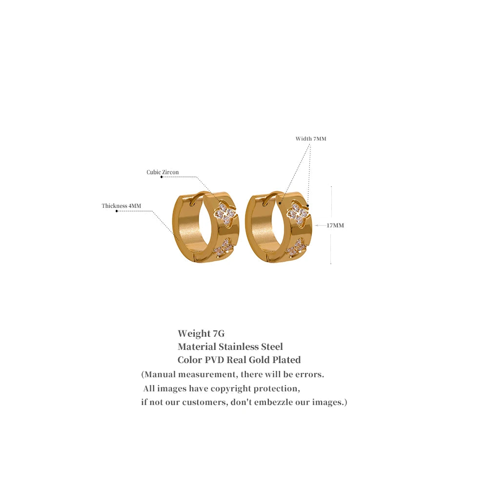 Divina - Hoop Earrings
