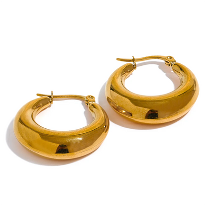 Soléne Hoops - Earrings